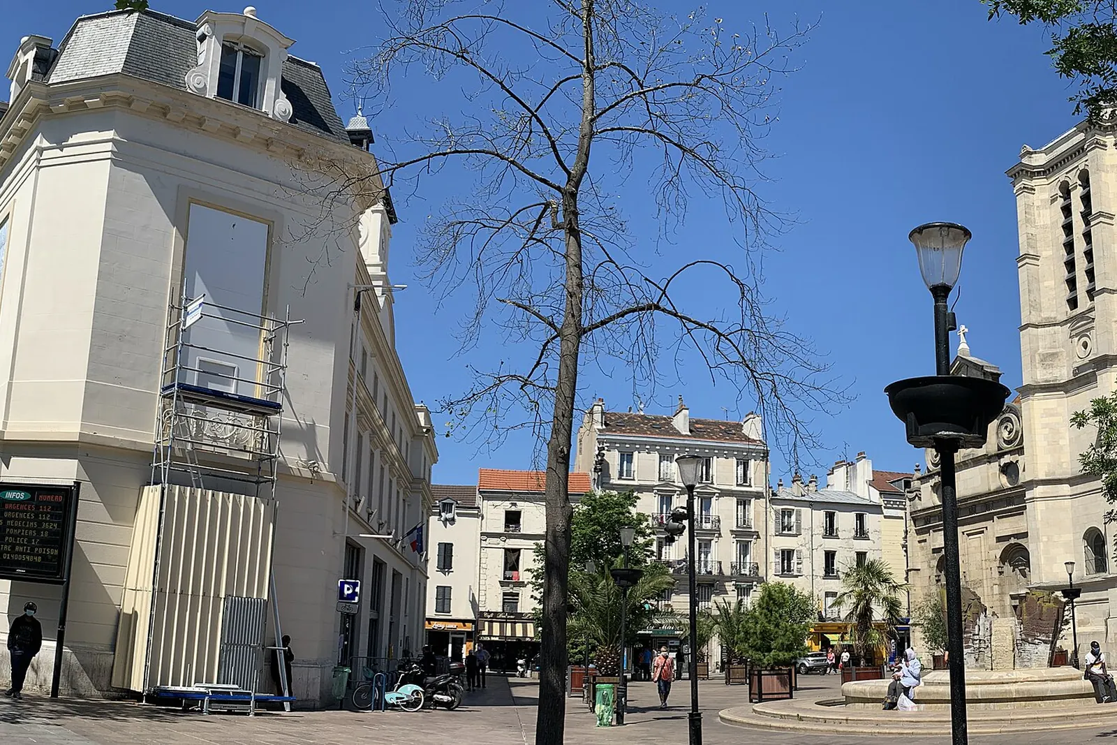Vue de Aubervilliers