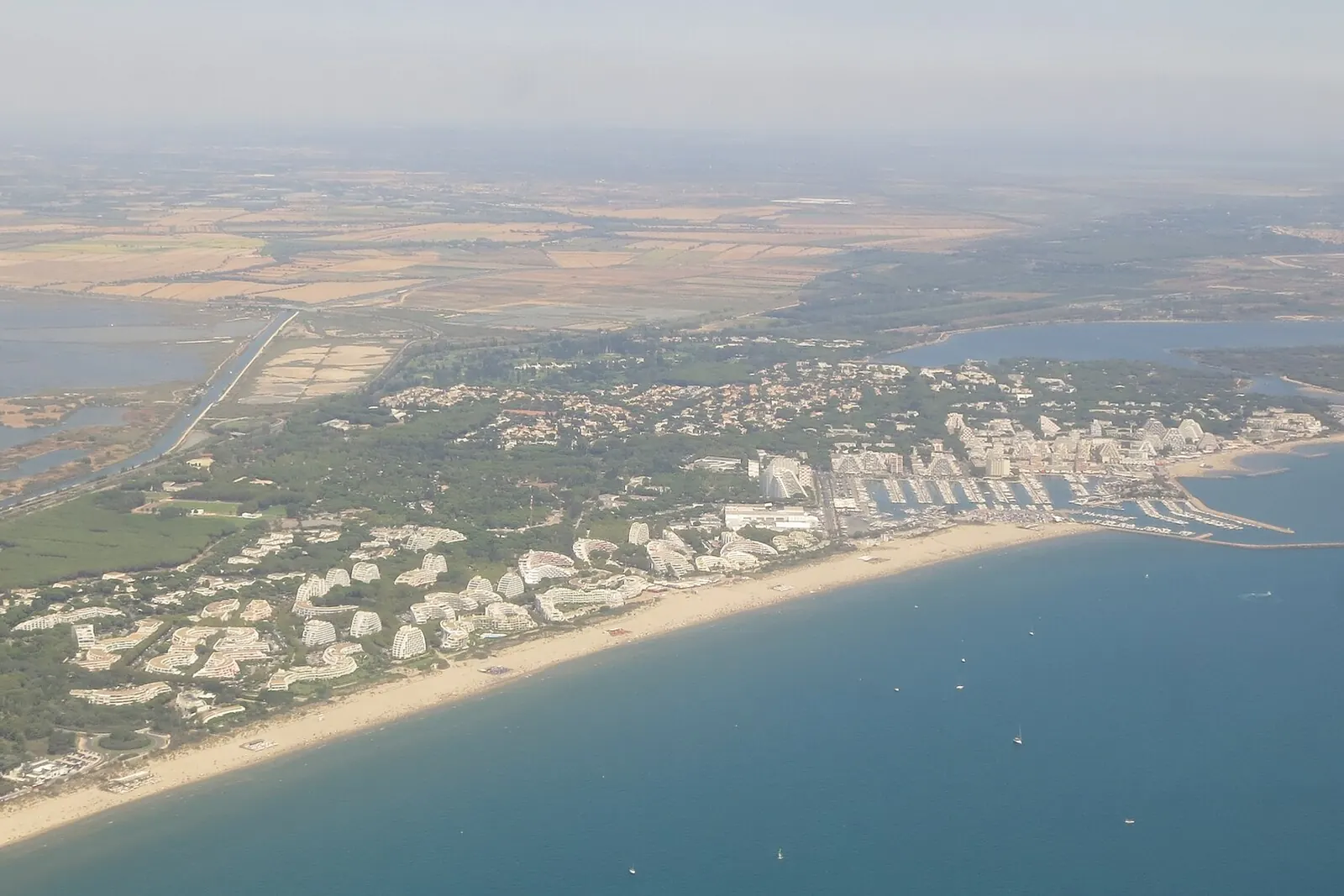 Vue de La Grande-Motte