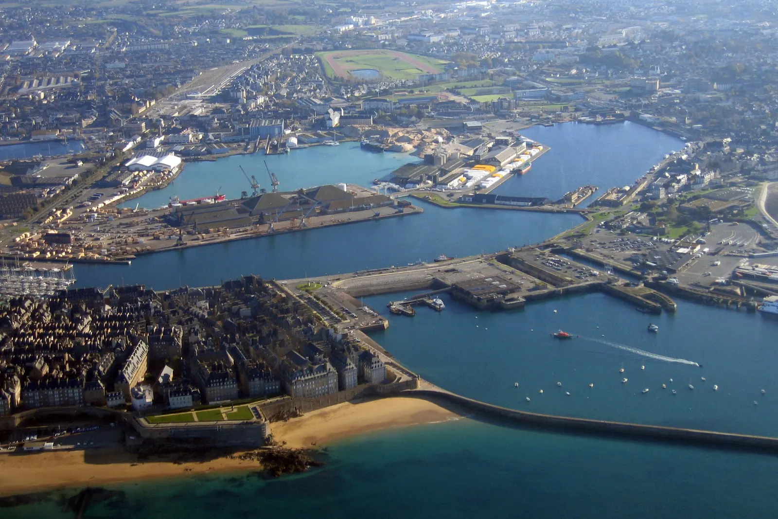 Paysage près de Saint-Malo